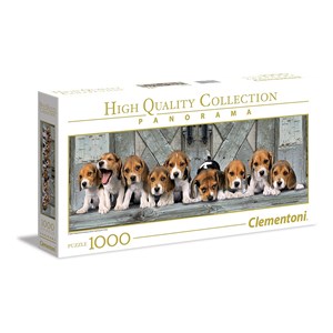 Clementoni (39435) - "Beagles" - 1000 pezzi