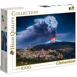 Clementoni (39453) - "Etna, Italy" - 1000 pezzi