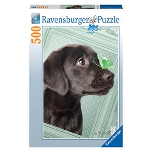 Ravensburger (14194) - "Lucky Puppy" - 500 pezzi