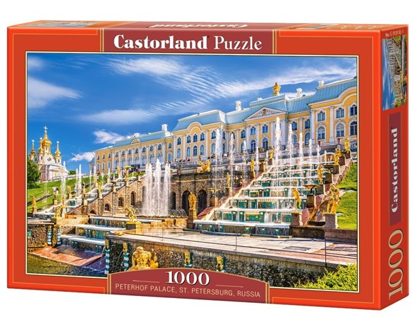 Castorland (C-103102) - "Peterhof Palace, St. Petersburg, Russia" - 1000 pezzi