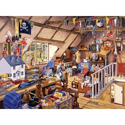 Ravensburger (19272) - "Grandma's Attic" - 1000 pezzi