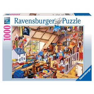 Ravensburger (19272) - "Grandma's Attic" - 1000 pezzi