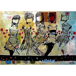 Heye (29418) - Aaron Kraten: "Girls / Filles" - 1000 pezzi