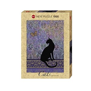 Heye (29534) - Jane Crowther: "Cats Silhouette" - 1000 pezzi