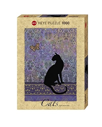 Heye (29534) - Jane Crowther: "Cats Silhouette" - 1000 pezzi