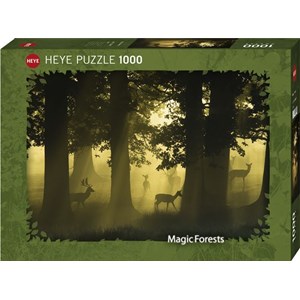 Heye (29497) - "Deer, Magic Forests" - 1000 pezzi