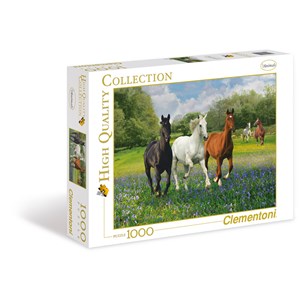 Clementoni (39255) - "Horses" - 1000 pezzi