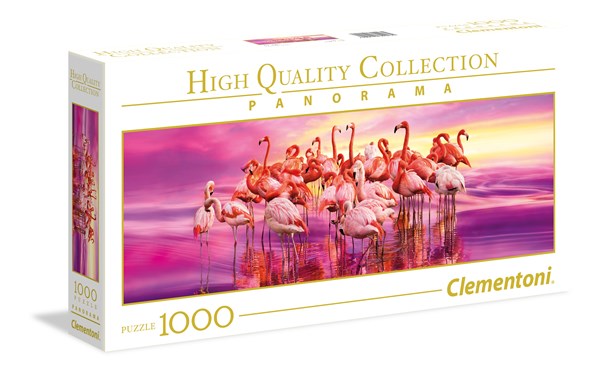 Clementoni (39427) - "Flamingo Dance" - 1000 pezzi