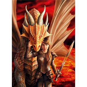 Clementoni (39464) - Anne Stokes: "Inner Strength" - 1000 pezzi
