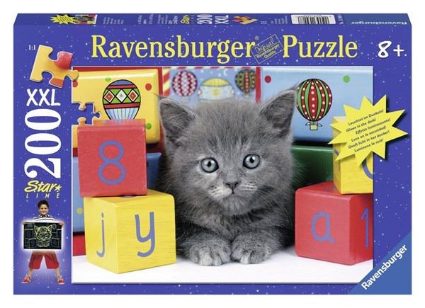 Ravensburger (13908) - "Grey Kitten" - 200 pezzi