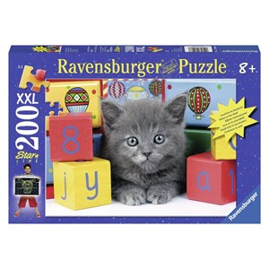 Ravensburger (13908) - "Grey Kitten" - 200 pezzi