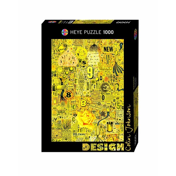 Heye (29556) - Colin Johnson: "Yellow Rose" - 1000 pezzi