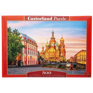Castorland (B-52257) - "The Church In Saint-Petersburg" - 500 pezzi