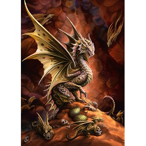 Schmidt Spiele (58309) - Anne Stokes: "Desert Deagon" - 1000 pezzi
