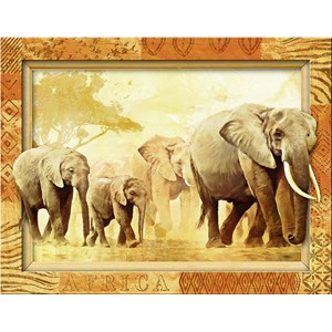 Ravensburger (14893) - "African Giant" - 500 pezzi