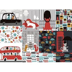 Ravensburger (14387) - "Cultured Cats" - 500 pezzi