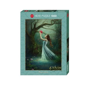 Heye (29523) - Melanie Delon: "Red Bloom" - 1000 pezzi