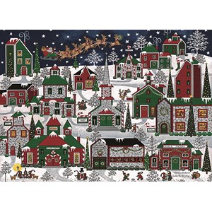 Ravensburger (19444) - "Americana Christmas" - 1000 pezzi