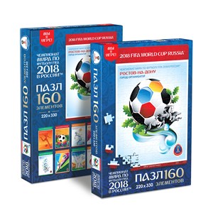Origami (03841) - "Rostov-on-Don, official poster, FIFA World Cup 2018" - 160 pezzi