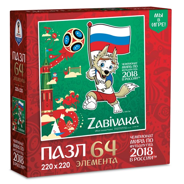 Origami (03790) - "Zabivaka, White Blue Red" - 64 pezzi