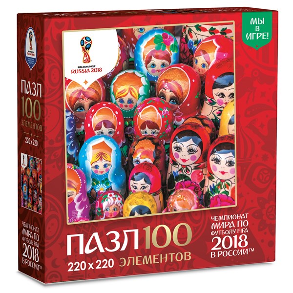 Origami (03803) - "Colorful Matryoshka Dolls" - 100 pezzi
