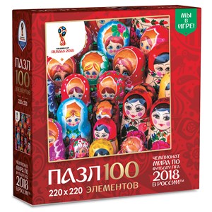 Origami (03803) - "Colorful Matryoshka Dolls" - 100 pezzi