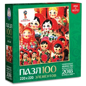 Origami (03804) - "Matryoshka family" - 100 pezzi