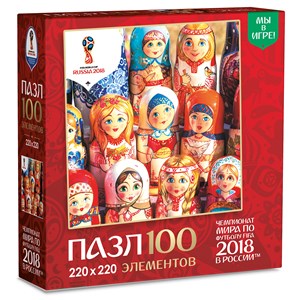 Origami (03805) - "Matryoshka painted dolls" - 100 pezzi