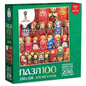 Origami (03806) - "Matryoshka wooden dolls" - 100 pezzi
