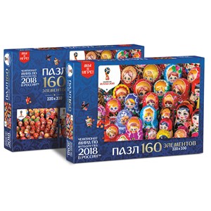Origami (03830) - "Colorful Matryoshka Dolls" - 160 pezzi