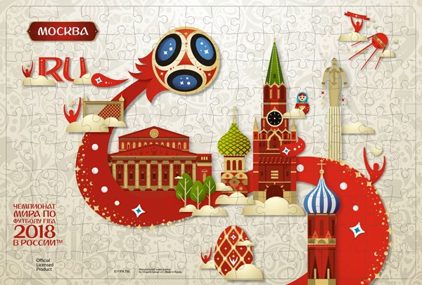 Origami (03808) - "Moscow, Host city, FIFA World Cup 2018" - 360 pezzi