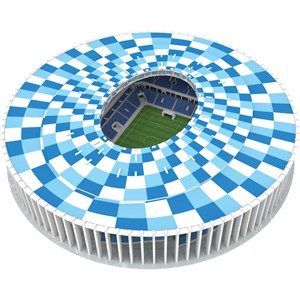IQ 3D Puzzle (16554) - "Stadium Nizhny Novgorod" - 190 pezzi