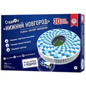 IQ 3D Puzzle (16554) - "Stadium Nizhny Novgorod" - 190 pezzi