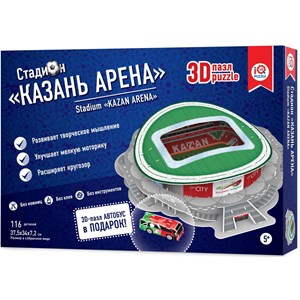 IQ 3D Puzzle (16547) - "Stadium Kazan Arena" - 116 pezzi