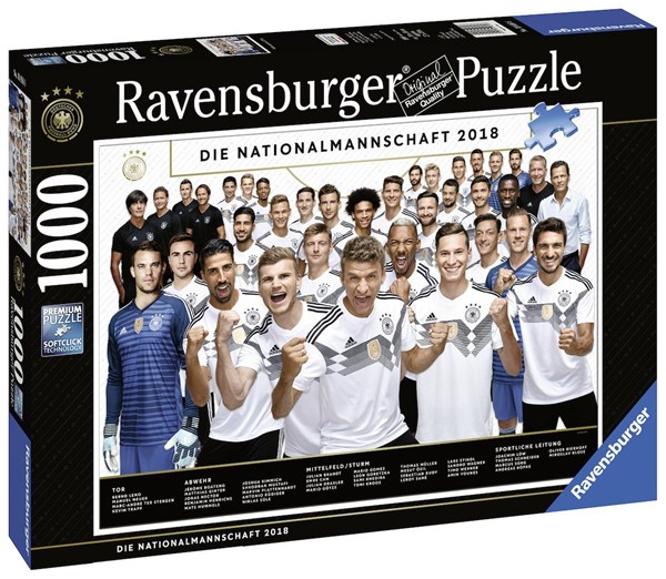 Ravensburger (19856) - "FIFA World Cup 2018 - Germany Team" - 1000 pezzi