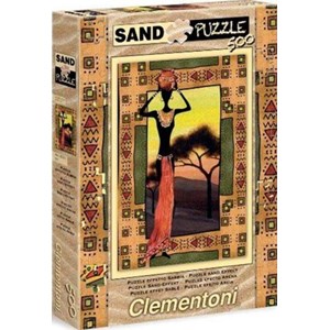 Clementoni (30353) - "Sand Etnic" - 500 pezzi