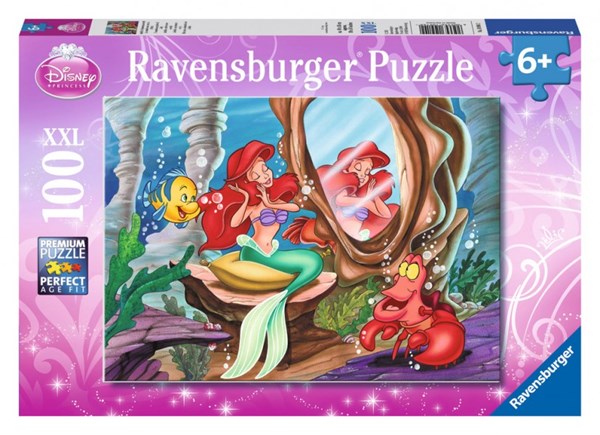 Ravensburger (10914) - "Disney Princess Ariel" - 100 pezzi