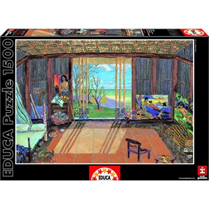 Educa (15534) - Damian Elwes: "Gauguin's Studio" - 1500 pezzi
