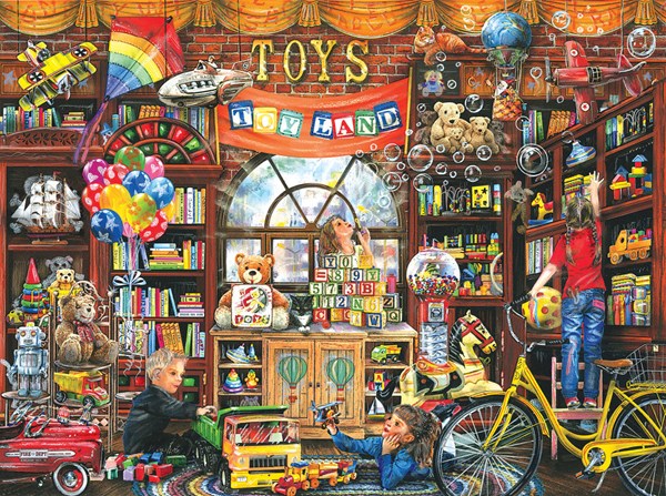 SunsOut (28792) - Tom Wood: "Toyland" - 1000 pezzi