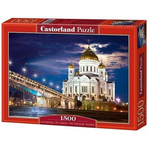 Castorland (C-150533) - "Cathedral of Christ the Saviour, Russia" - 1500 pezzi