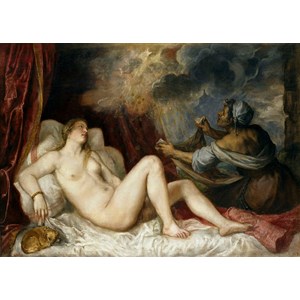 Step Puzzle (83206) - Titian (Tiziano Vecelli): "Danaë" - 1500 pezzi