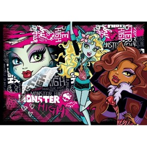 Clementoni (30385) - "Beast Monster High Friends 4ever" - 500 pezzi