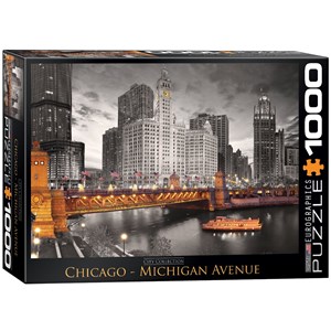 Eurographics (6000-0658) - "Chicago, Michigan Avenue" - 1000 pezzi