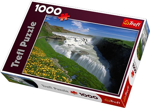 Trefl (10314) - "Golden Falls, Iceland" - 1000 pezzi