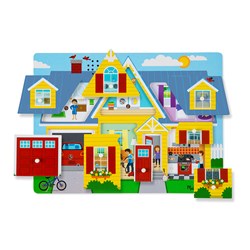 Melissa and Doug (734) - "Around the House, Sound Puzzle" - 8 pezzi