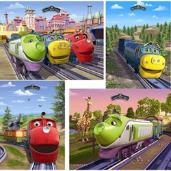 Castorland (B-PU04132) - "Chuggington" - 8 12 15 20 pezzi