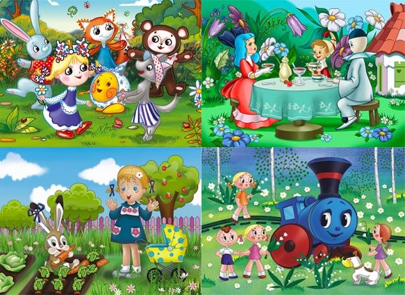 Castorland (B-PU04167) - "Soyuzmultfilm" - 8 12 15 20 pezzi