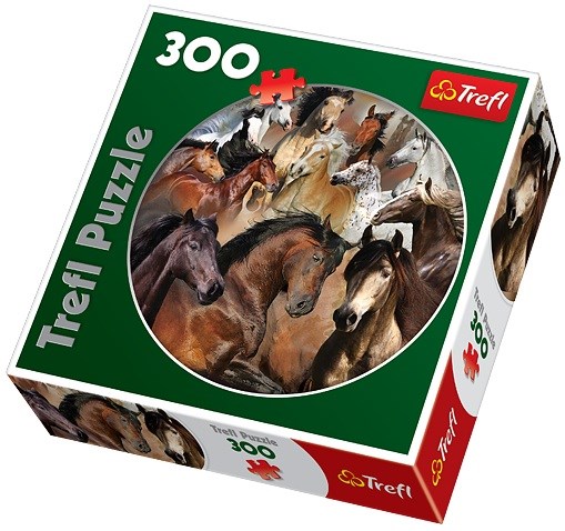 Trefl (39043) - "Horses" - 300 pezzi