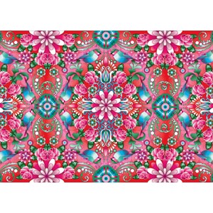 Schmidt Spiele (59586) - Catalina Estrada: "Red Rosebush" - 1000 pezzi