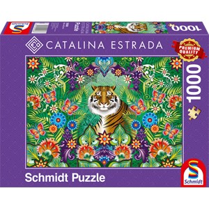 Schmidt Spiele (59588) - Catalina Estrada: "Bengal Tiger" - 1000 pezzi